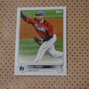 Zach Pop #108 Baseball Card